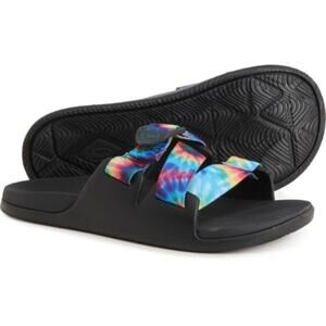 Chaco Chillos Slides Dark Tie Dye Kids Youth - Size Youth 1